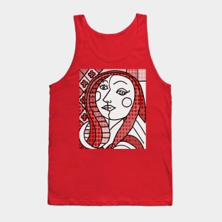 portrait cubism Tank Top